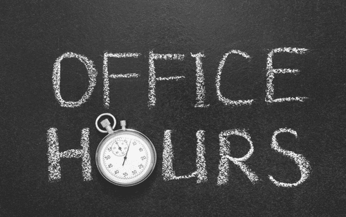Office Hours Update